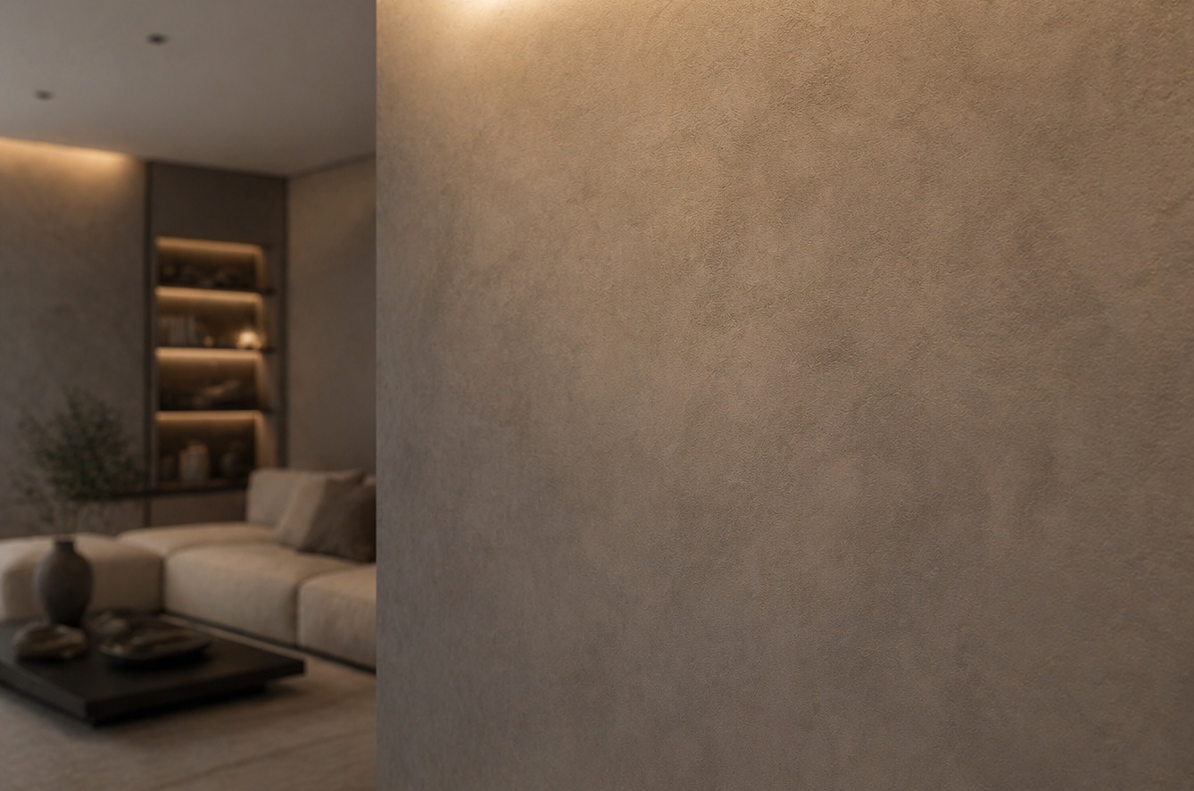 эффект замши микроцемент