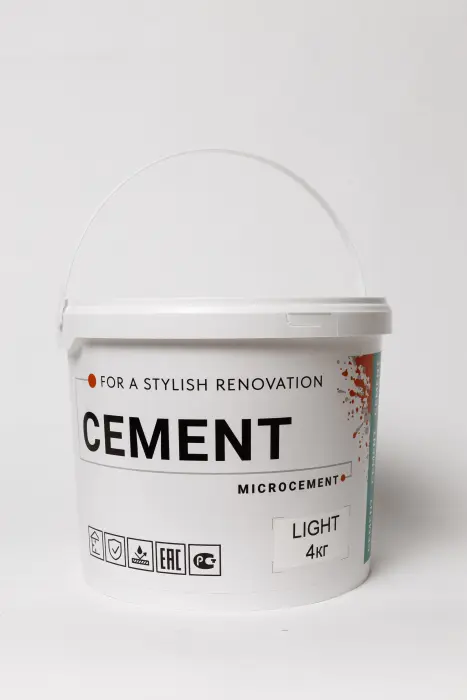 Микроцемент Light CZEMENTART коллекция Natural 4 кг