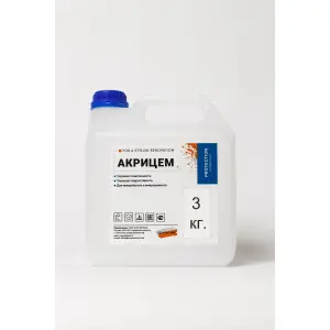 Акриловое связующее для микроцемента и микробетона АкриЦем CZEMENTART 3 кг