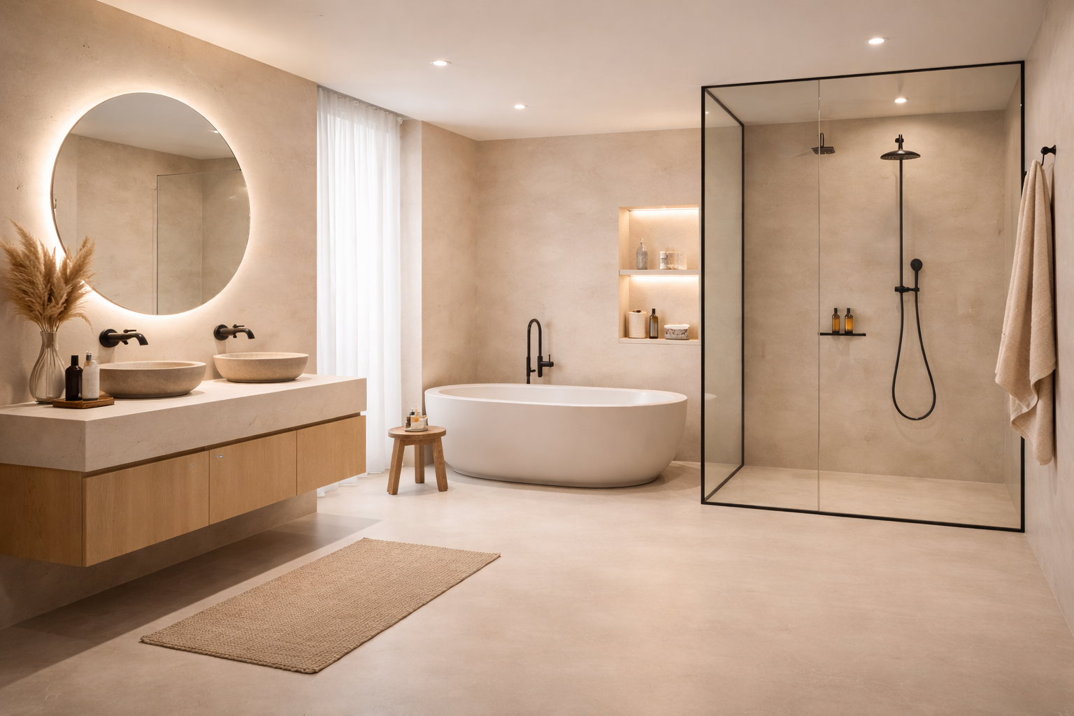 декоративная штукатурка под бетон