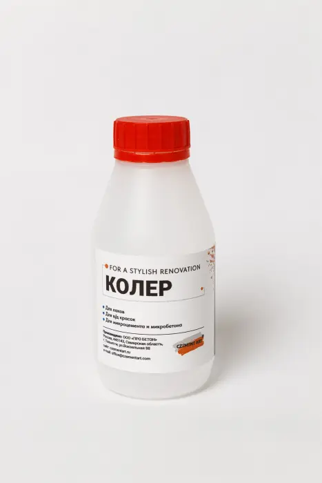 Колер CZEMENTART 100 мл