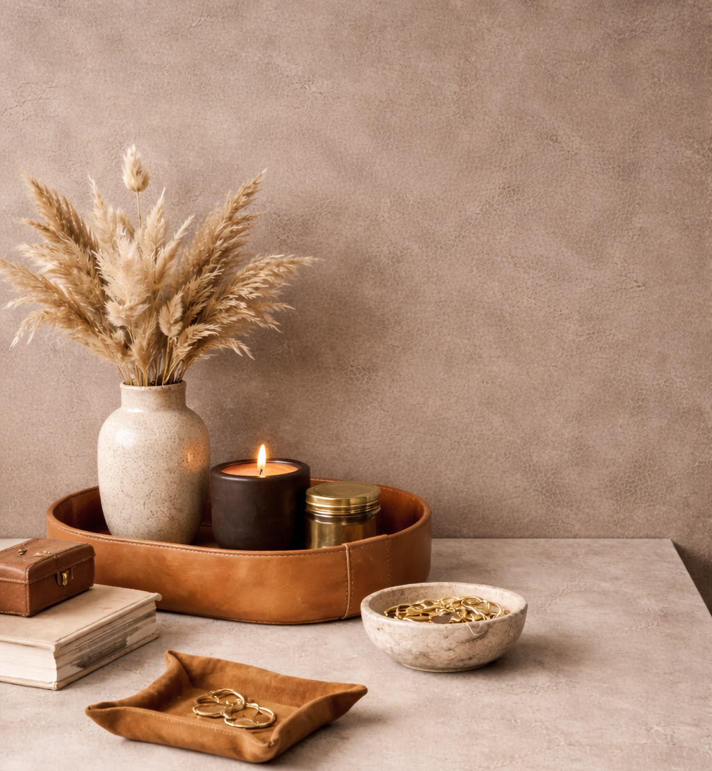 текстура микроцемента с эффектом замши