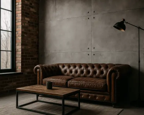 Микроцемент матовый — эстетика естественности