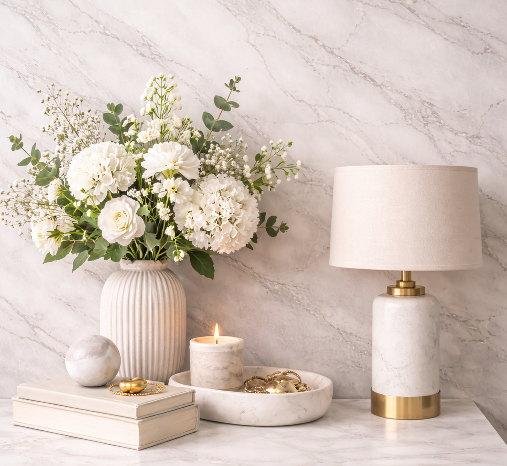 текстура микроцемента под мрамор