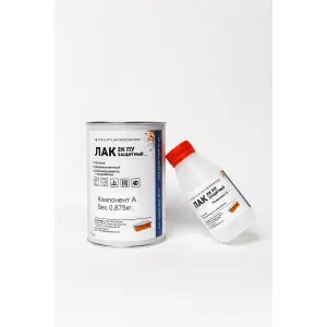 Защитный двухкомпонентный Лак 2К ПУ (А+Б) CZEMENTART 1 кг